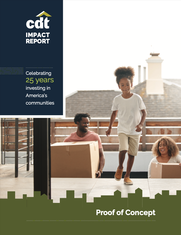 CDT 25th Anniversary Impact Report Cover